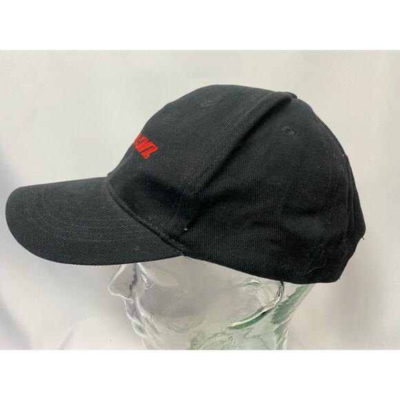 Snap On Tools Hat Mens One Size Black Embroidered Logo Spellout Strapback - Picture 5 of 7